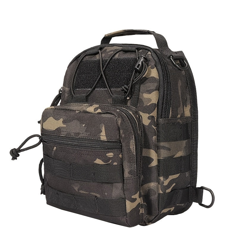 Camouflage Chest Bag Crossbody Bag For Outdoor Camping Hiking