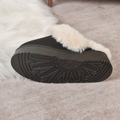Women's Non Slip Snow Shoes Comfortable Fleece Warm Ankle Shoes