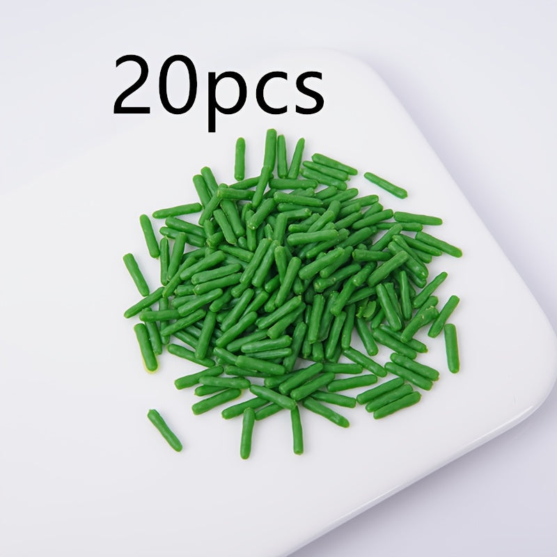 20pcs Mini Pickle Decorations for Dollhouse Mini Kitchen DIY Crafts