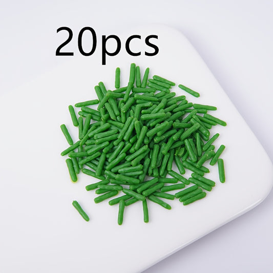 20pcs Mini Pickle Decorations for Dollhouse Mini Kitchen DIY Crafts