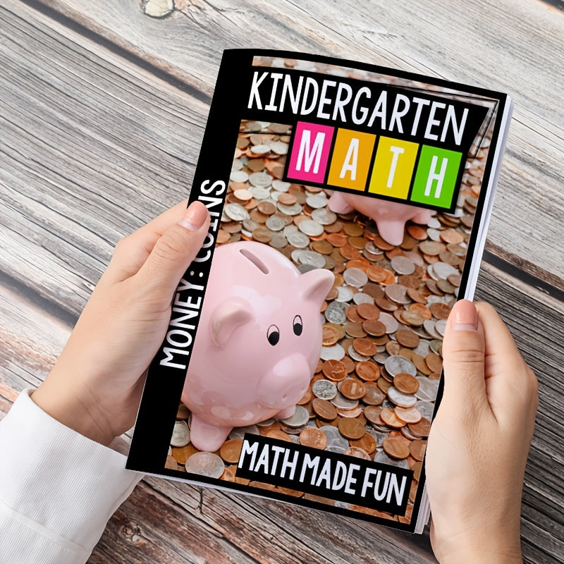 Kindergarten Money Workbook Yellow Paper