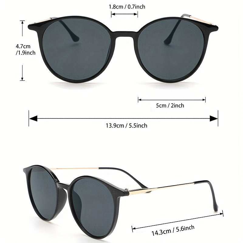 2 Pairs Men's Casual Sunglasses Outdoor Sunshade Sunglasses