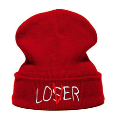 Sports Embroidered Knit Hat