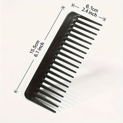 Portable Anti Static Wide Tooth Comb for Daily Hair Care