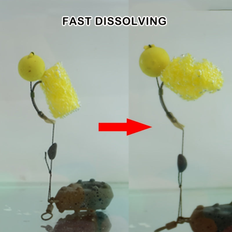 50/100pcs Carp Fishing PVA Nuggets Rig Foam Pop Up Boilies