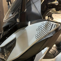 Honeycomb Shaped Waterproof Motorcycle Sticker Decal