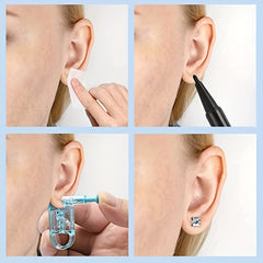 Disposable Ear Piercing Gun Kit with 4mm Studs