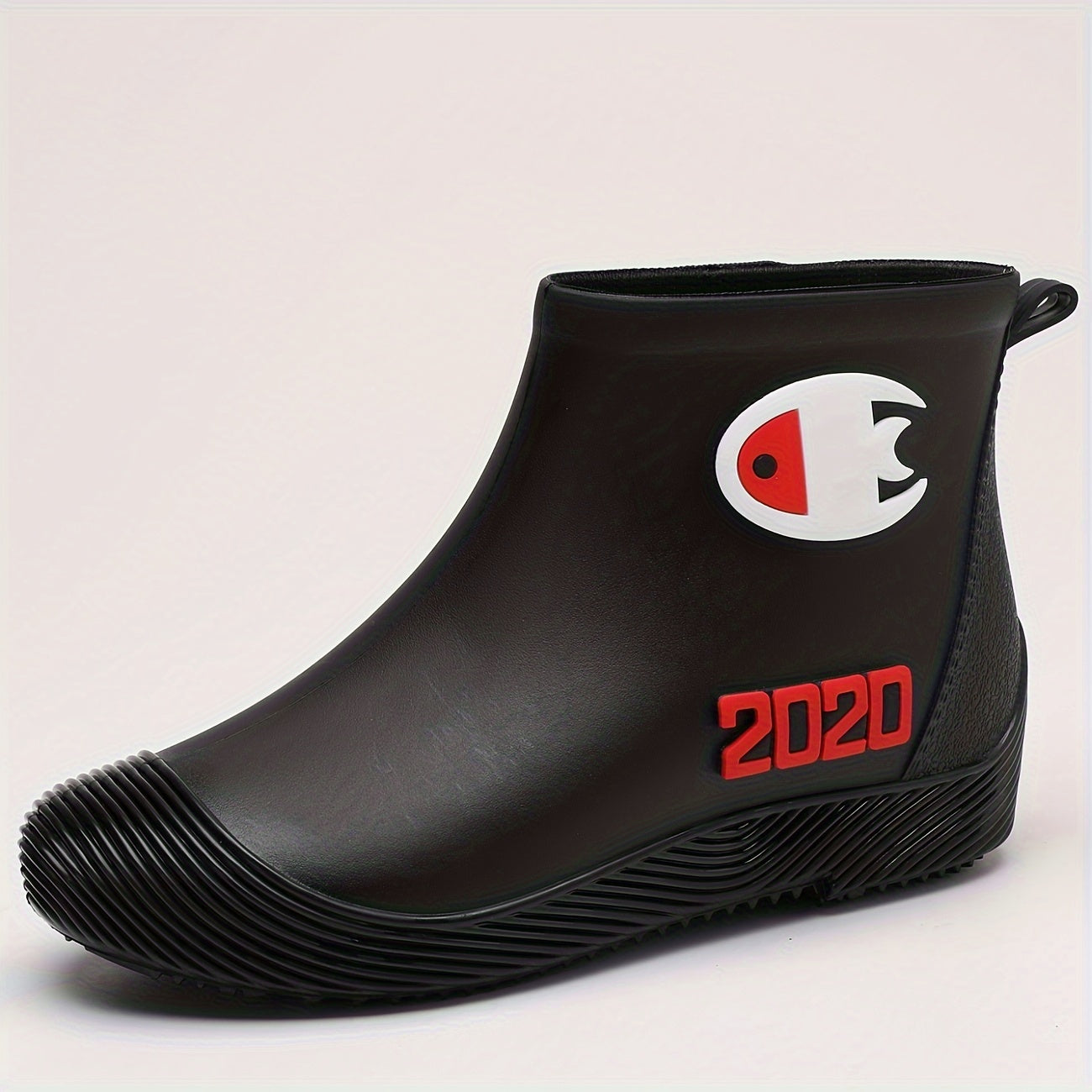 Women's Fish Pattern Waterproof Non slip Rain Boots