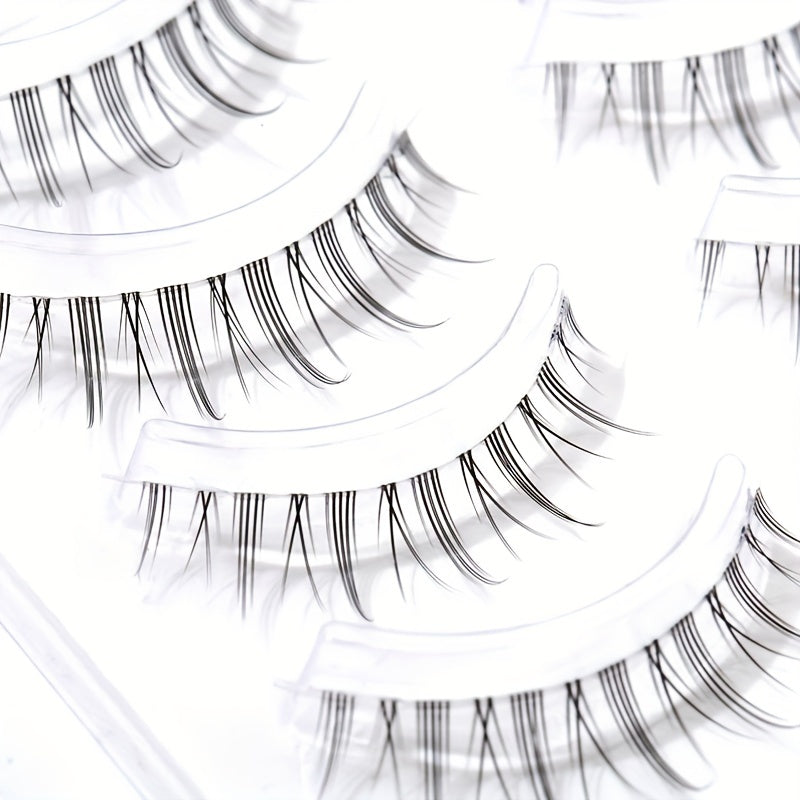 5 Pairs Manga Eyelashes Little Devil Cosplay Anime Eyelash Natural Look