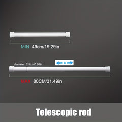 Telescopic Rod Strong Load-bearing Rob For Shower Curtain Clothes Drying