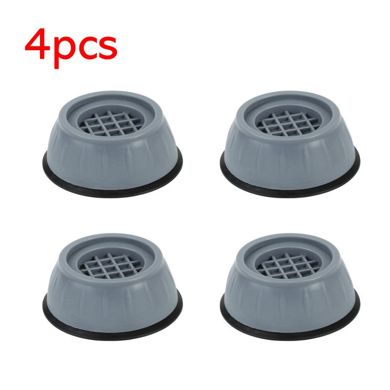 4pcs Anti Vibration Feet Pads for Washing Machine Refrigerator - Slip Resistant