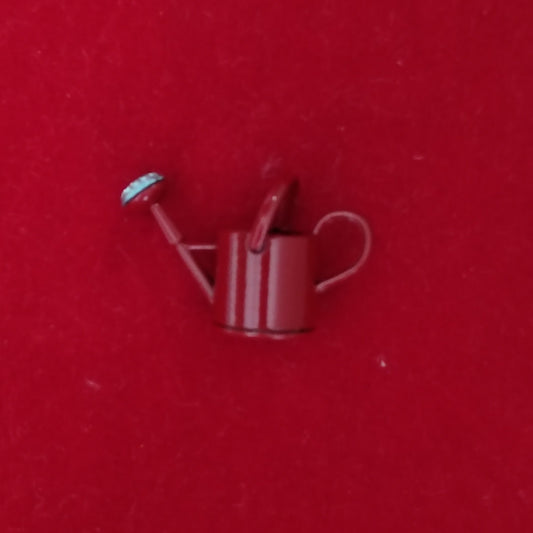 Dollhouse Watering Can Garden Tools Iron Metal Sprinkling Kettle