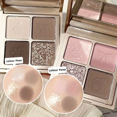 Matte Natural Finish 4-Color Eyeshadow Palette