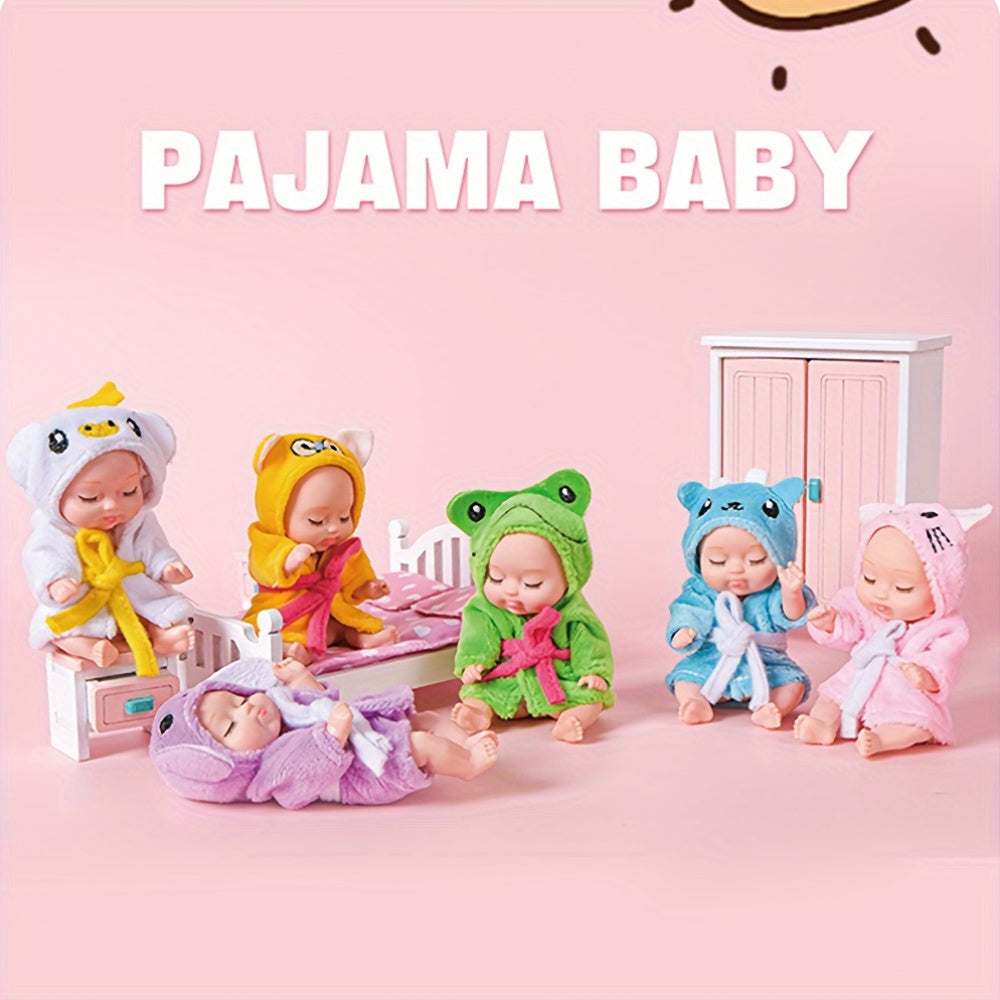 Adorable Mini Dolls Set with Clothes - Perfect Birthday Gift