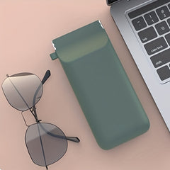 Silicone Sunglasses Storage Bag Waterproof Travel Pouch