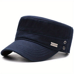 Casual Flat Cap Baseball Cap Sun Hat for Men and Women