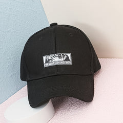 Cartoon Print Baseball Cap - Visor Sun Hat