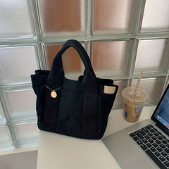 Women's Canvas Satchel Bag Lightweight Handbag For Work