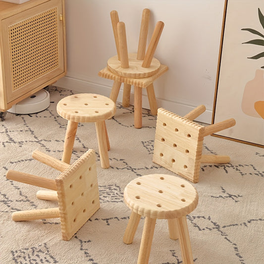 Biscuit Wooden Toddler Chair for Kids Room