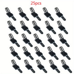 25pcs Adjustable Cable Organizer Clip Self Adhesive Tape Holder Cable Management