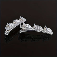Clear Frame DIY Hair Claw Minimalist Banana Clip Headwear