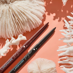 Retractable Creamy Eyeliner Pen Waterproof Smudge Proof Brown