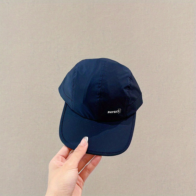 Quick Dry Peaked Cap Sun Protection Baseball Cap For Girls