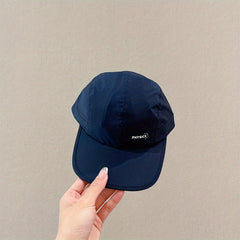 Quick Dry Peaked Cap Sun Protection Baseball Cap For Girls