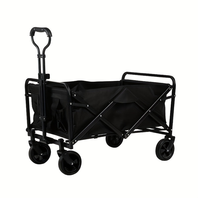 Outdoor Camping Barbecue Trolley Large Capacity Lightweight Wagon Cart