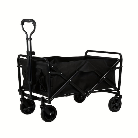 Outdoor Camping Barbecue Trolley Large Capacity Lightweight Wagon Cart