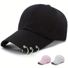 Unisex Sunshade Peaked Cap Outdoor Sun Hat Adjustable