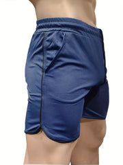Men's Quick Dry Casual Shorts Stretch Waist Gym Workout Summer Drawstring