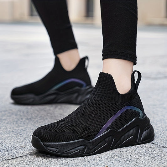 Unisex Sock Slip-on Sneakers Lightweight Breathable Walking Shoes