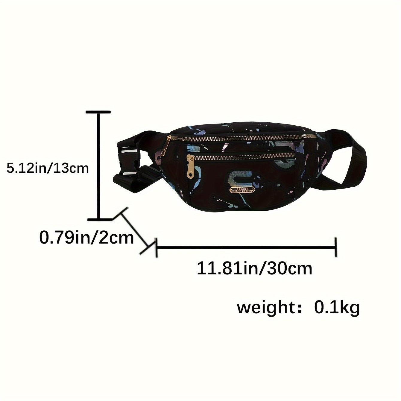 Women's Adjustable Fanny Pack Sports Waist Bag