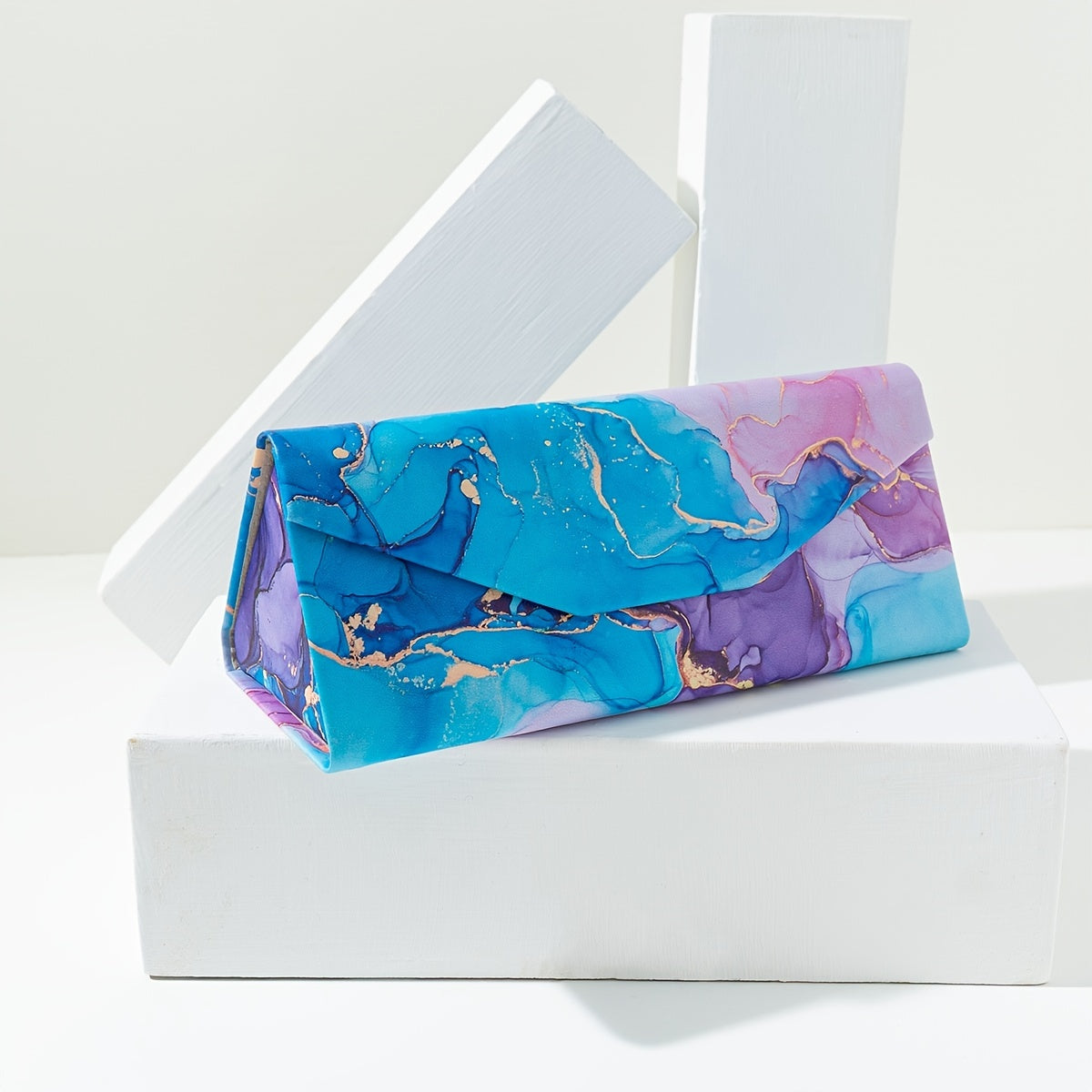 Pattern Foldable Glasses Case Printed Sunglasses Case