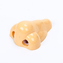 Nose Shaped Pencil Sharpener Large Nostril Manual Double Hole Sharpener