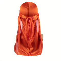 Unisex Silky Plain Head Wrap Outdoor Riding