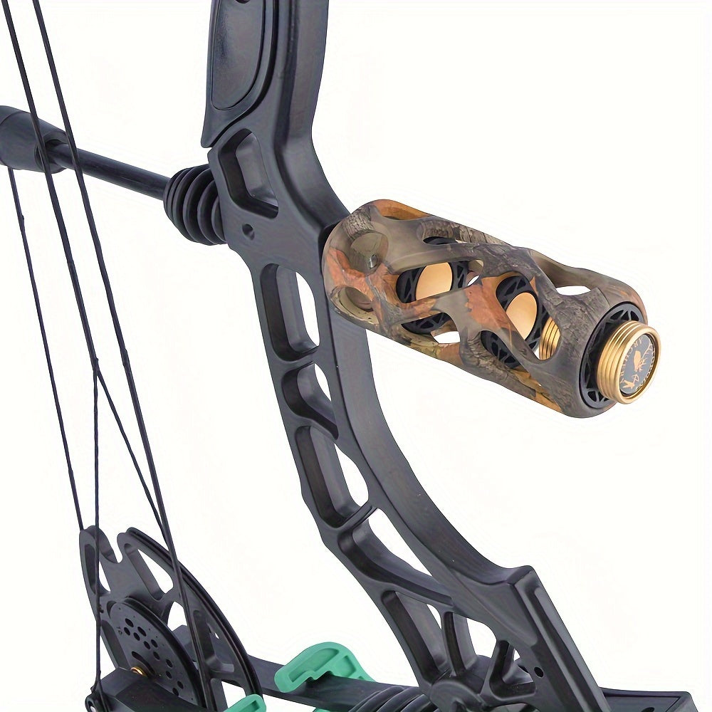 1pc Compound Bows Stabilizer 10 Hollow Vibration Absorber Replacement