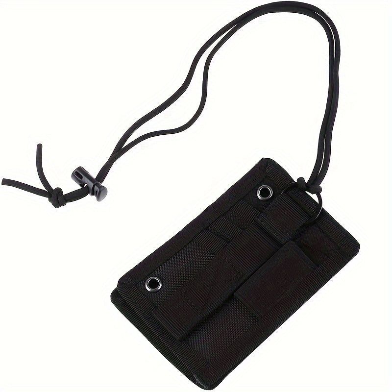 Multifunctional Card Cover with Retractable Lanyard