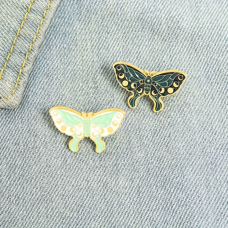Alloy Butterfly Brooch Men's Daily Jewelry Decoration