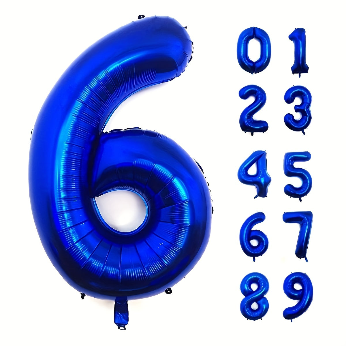 40 Inch Navy Digital 0-9 Large Number Balloon for Party Graduation Anniversary