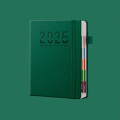 Ultimate Daily Planner 365 Academic Notebook Red Green