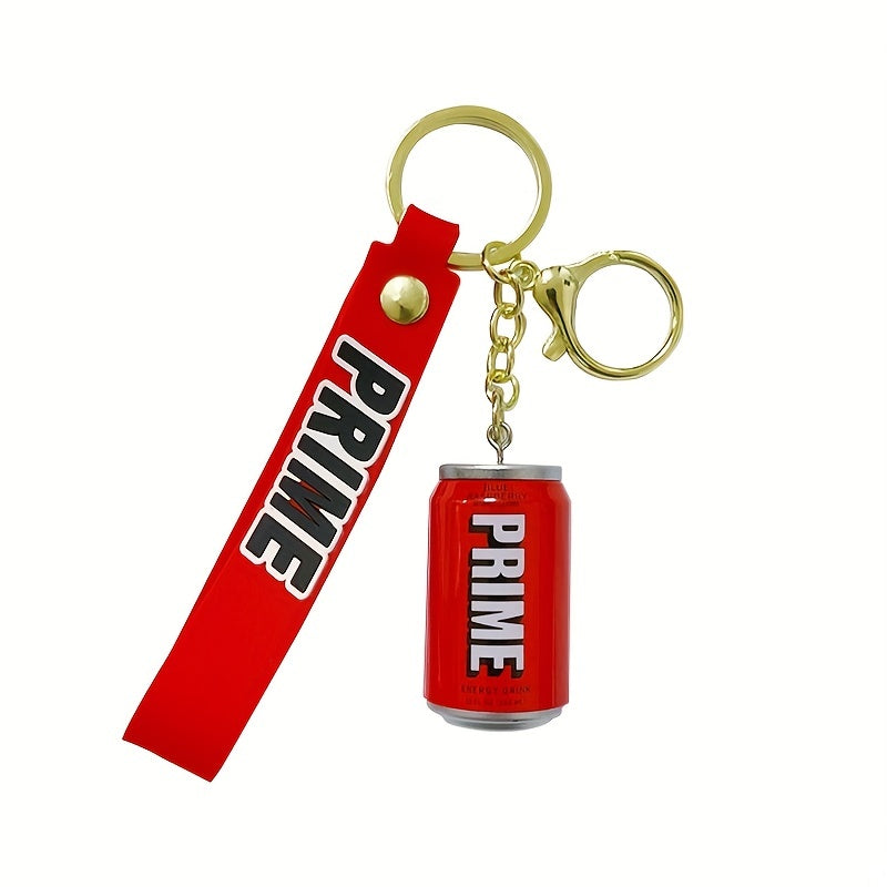 Cartoon Plastic Can Key Chain Bag Ornaments Gift