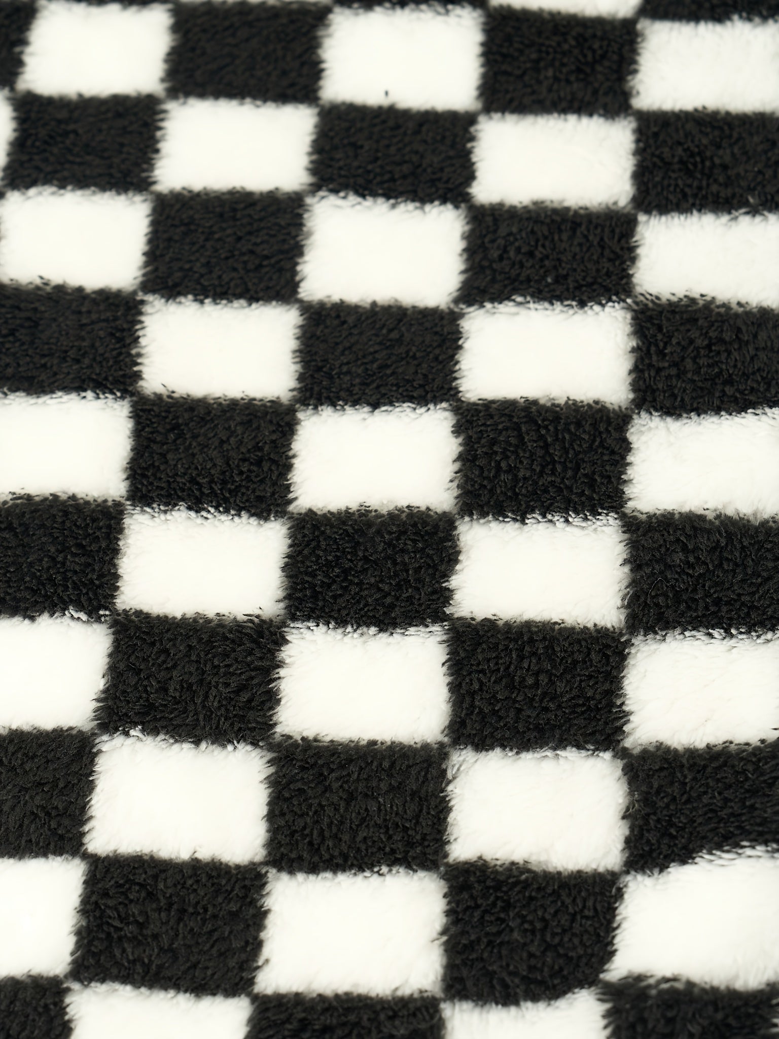 Women's Plus Checkered Print Flannel Warm Home Wear Pants