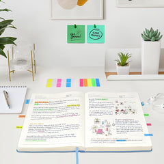365-Page Journal Notebook Leather Hardcover for Daily Work and Writing