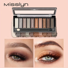 Nude Eyeshadow Palette Matte Shimmer Shades