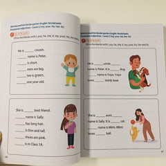 English Grammar Workbook for Kids - Interactive Study Guide with Fun Activities