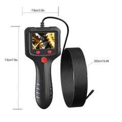 Handheld Borescope Endoscope Inspection Camera 6 LED Lights