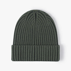 Men's Winter Knitted Cuffed Beanie Hat Ear Protection