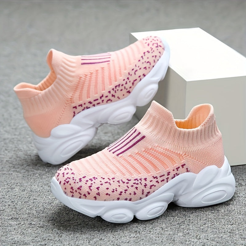 Kids Sock Shoes Soft Sole Platform Sneakers